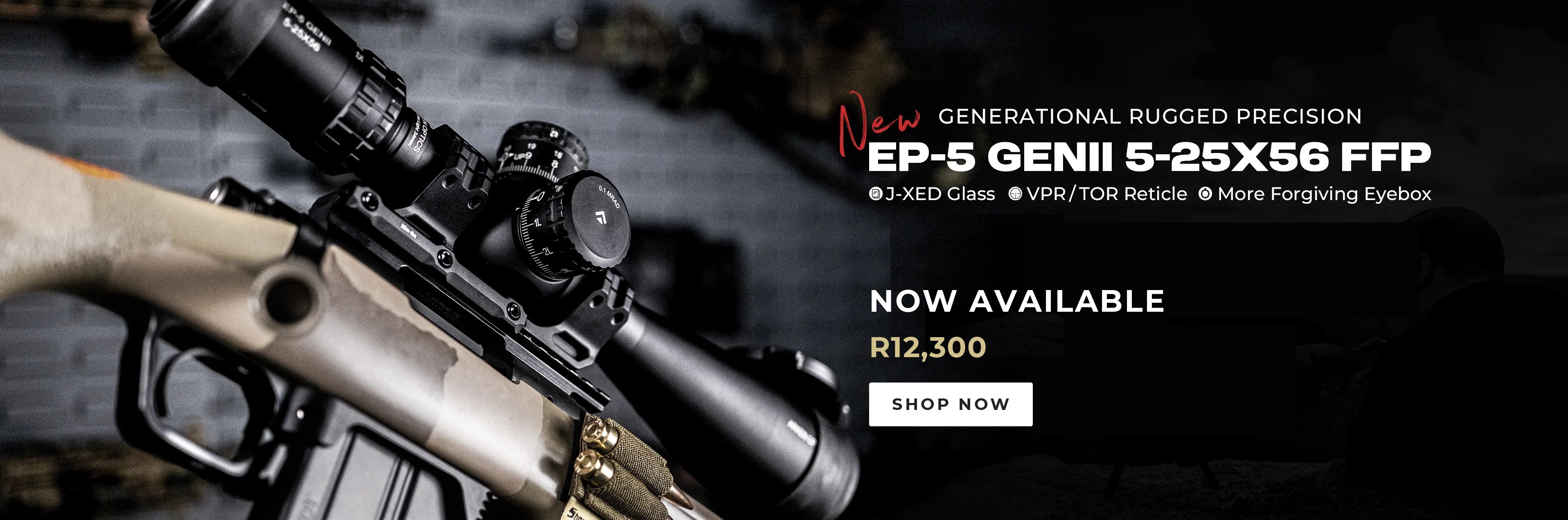 Arken EP-5 GENII 5-25x56 FFP now available