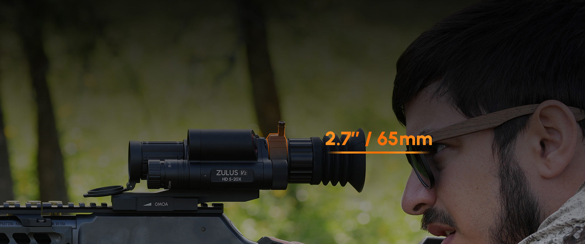 65mm eye relief