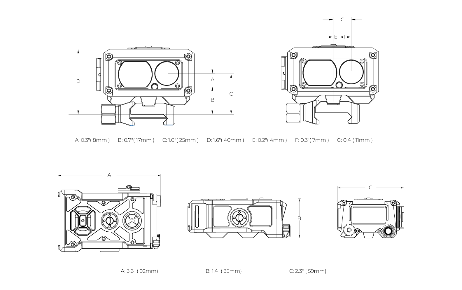 Dimensions